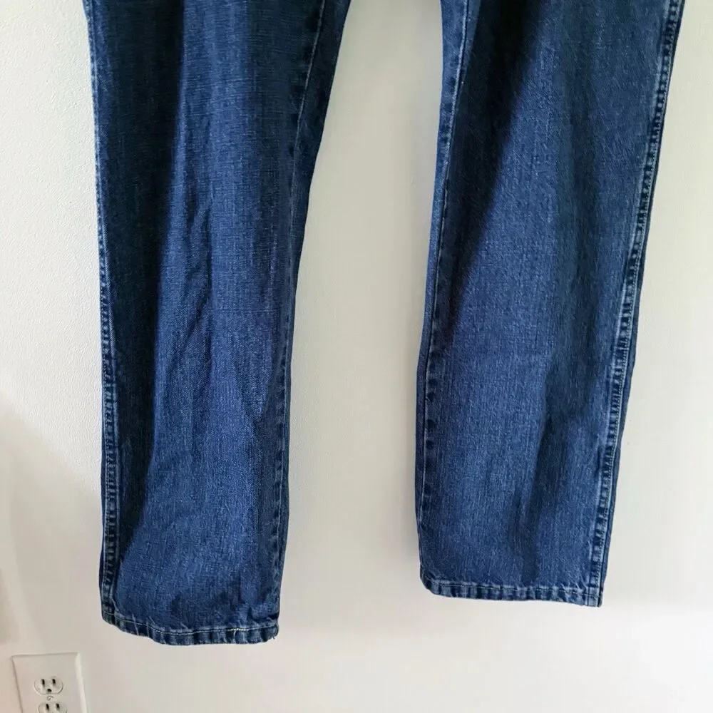Wrangler George Strait Collection Cowboy Cut 40x36 Blue Jeans A001 1013MGSDS